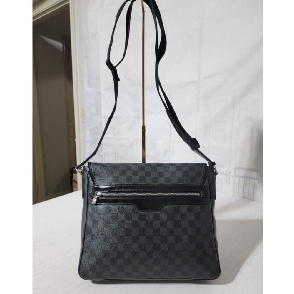 LOUIS VUITTON Renzo MM Messenger Bag Damier Graphite Unisex - Picture 3 of 12